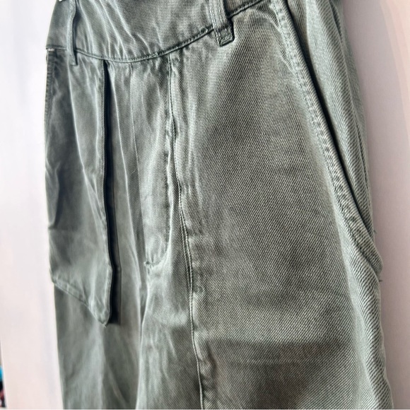 Young Fabulous & Broke (YFB) Women’s Green Saidie Wide Leg Pants, Size XS - Picture 4 of 11